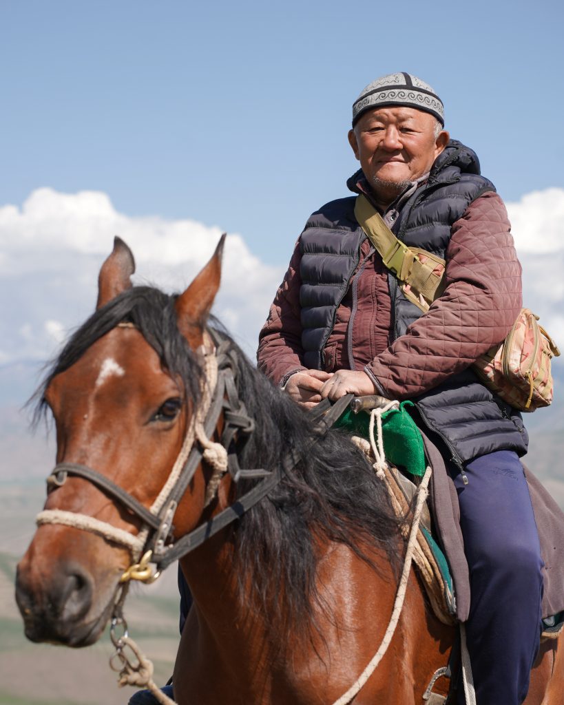 Nomade à cheval