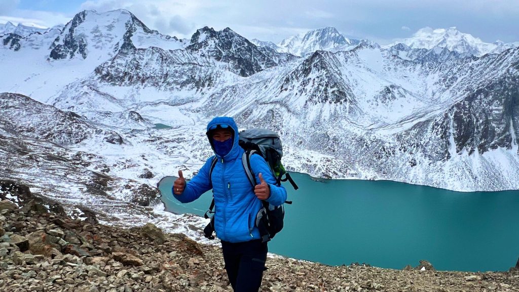 Guide de montagne au lac Ala Kul